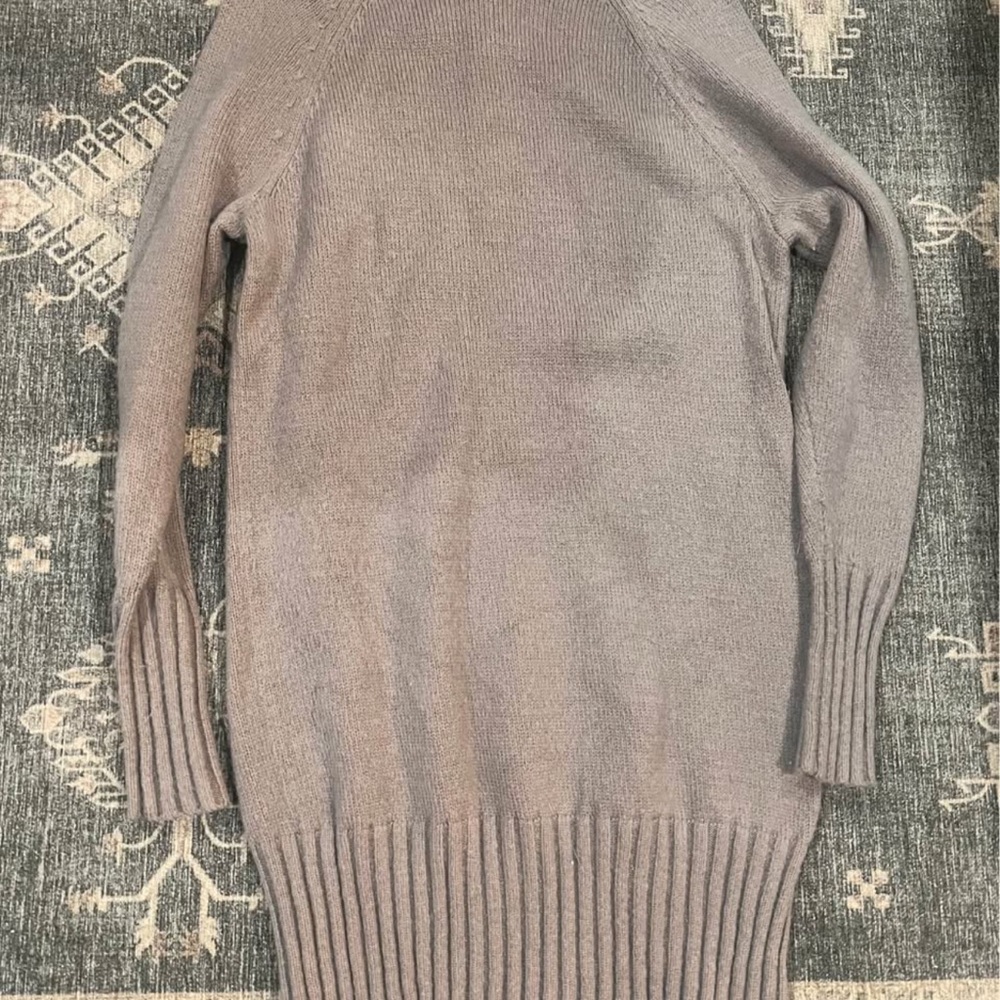 Express Women's Taupe Turtleneck Sweater